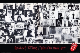 ROLLING STONES Exile On Main Street Music Poster