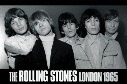 ROLLING STONES In London 1965 Music Poster