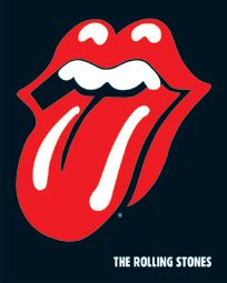 Rolling Stones Lips Mini Poster