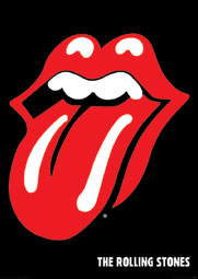 Rolling Stones Lips Poster