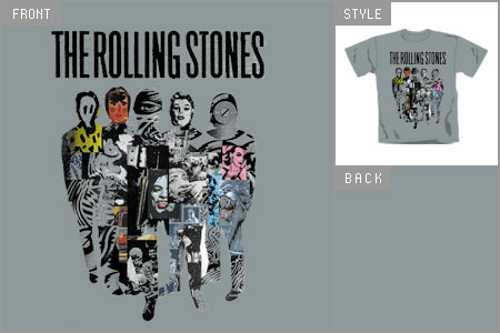 rolling stones (Sillhouette) T-shirt