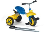 Rolly Blue Turbo Trike and Tipping Bucket, Push Handle and Freewheel Option