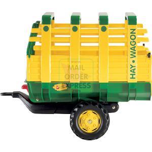 Rolly Giant Haywagon Single Axle Green For Rolly Tractors