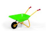 Rolly Green Metal Wheelbarrow
