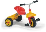 Red Rolly Turbo Trike With Tipping Basket