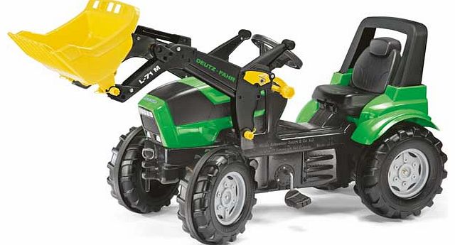 Toys Deutz Agrotron Tractor with Rolly
