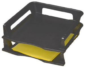 Rolodex Letter Tray Front Load Stackable