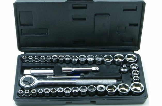 Rolson 36109 40 Piece Socket Set