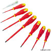 Rolson 7 Piece VDE Screwdriver Set With All