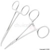 Rolson Stainless Steel Bent and Straight Forceps
