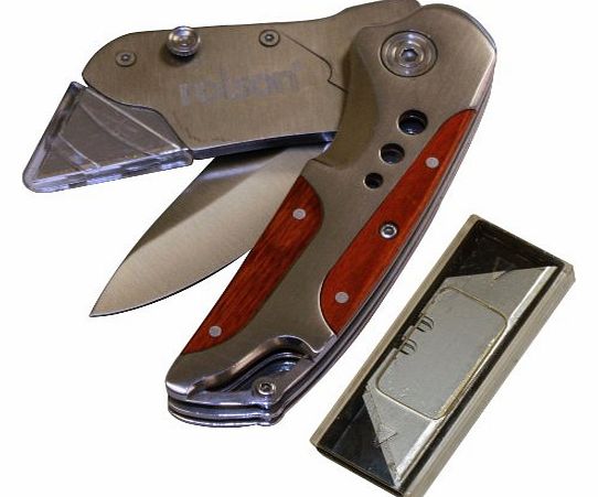 Rolson Tools Rolson 62852 2 in 1 Tradesman Knife