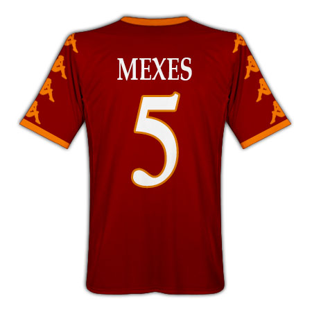 Roma Kappa 2010-11 Roma Kappa Home Shirt (Mexes 5)
