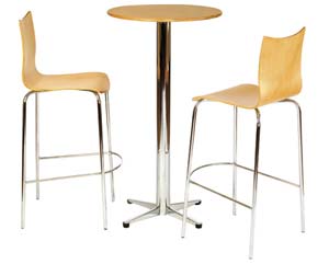 Roma poseur bistro set