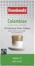 Rombouts Colombian Individual Filter Coffee