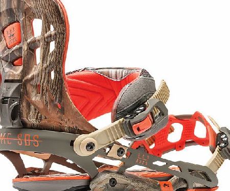 Rome Mens Rome 390 Boss Snowboard Bindings - Hunter