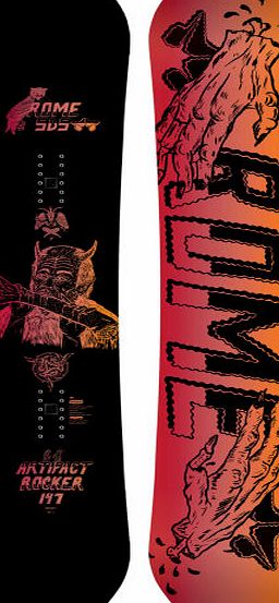 Rome Mens Rome Artifact Rocker Snowboard - Mul