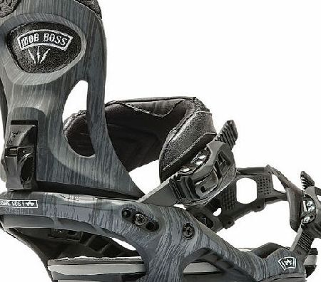 Rome Mens Rome Mob Boss Snowboard Bindings - Black