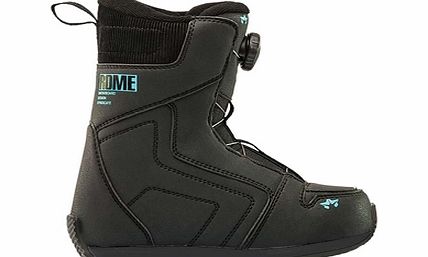 Rome Minishred Boa Boots - Black