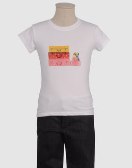 TOPWEAR Short sleeve t-shirts GIRLS on YOOX.COM