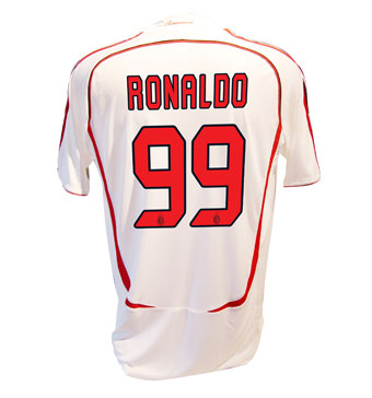 Ronaldo Adidas 06-07 AC Milan away (Ronaldo 99)