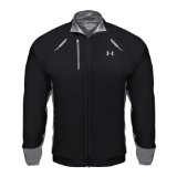 Under Armour Whisper FZ Run Jacket (Black/Grey Small)