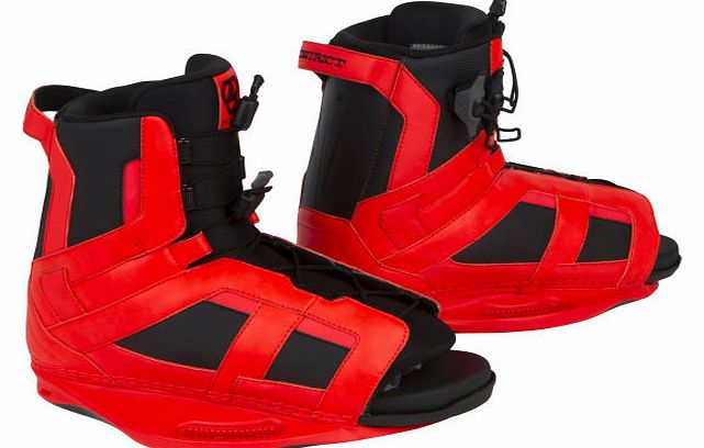 Ronix Mens Ronix District Open Toe Wakeboard Binding