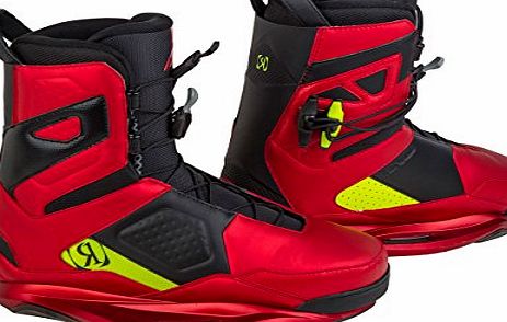 Ronix One Close Toe Wakeboard Binding - Anodized Cherries