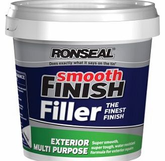 Ronseal - Smooth Finish Exterior Multi Purpose Ready Mix Filler Tub 1.2 kg