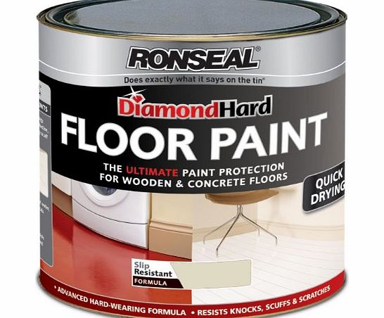 Ronseal DHFPPS25L 2.5L Diamond Hard Floor Paint - PebbleStone