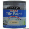 Ronseal One Coat Magnolia Tile Paint 750ml