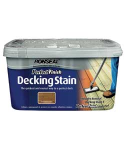 ronseal Perfect Finish Decking Stain - Mahogany