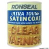 Ronseal Ultra Tough Satin Coat Clear Varnish 750ml