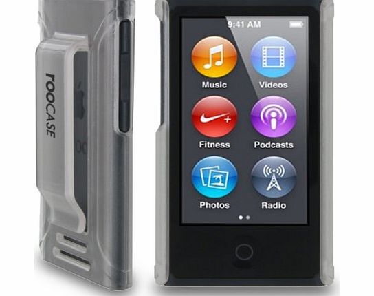 rooCASE Ultra Slim Frost (Clear) Shell Case for Apple iPod Nano 7 (7th Generation)