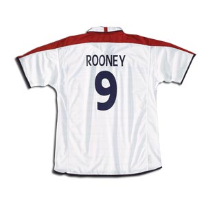 Rooney 2478 England home (Rooney 9)) 04/05