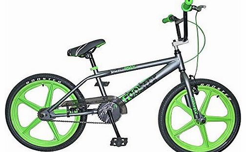 Armageddon Skyway Mag BMX Bike - Grey/Green