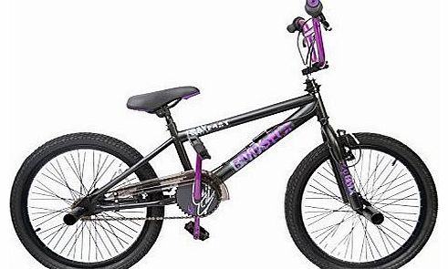 Rooster Go Easy BMX Bike - Black/Purple