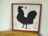 Rooster Postcard Notice Board