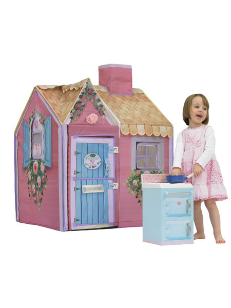 Rose Petal Cottage Playhouse with Cooker Unit -
