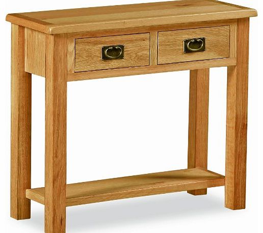 Roseland Furniture Ltd Lanner Oak Console Table