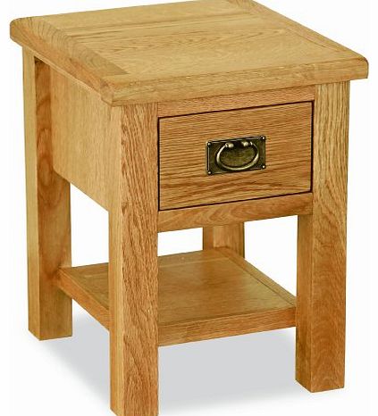 Roseland Furniture Ltd Lanner Oak Lamp Table