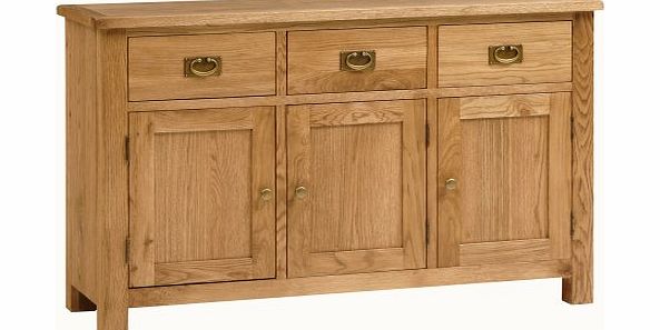 Roseland Furniture Ltd Lanner Oak Large Sideboard