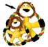 Rosewood MISTER TWISTER LOOPY LION DOG TOY