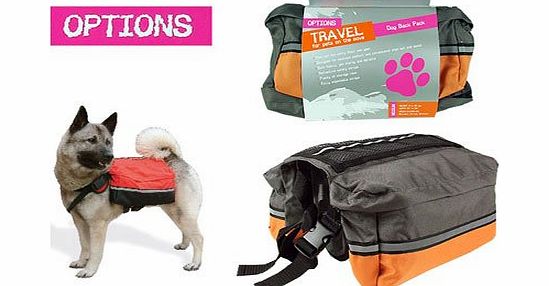  Options Travel Accessory Dog Back Pack, Large