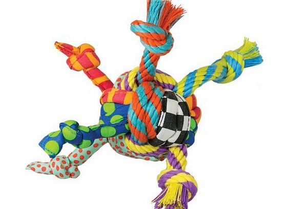 ROSEWOOD  Petstages Rag Rope Ball
