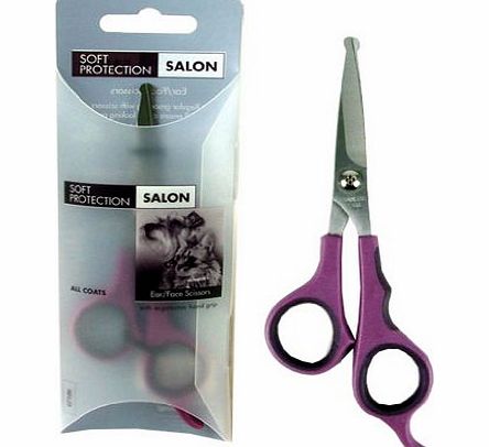  Soft Protection Salon Grooming Ear/ Face Scissors