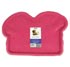 RUBBER PLACE MAT FOR DOGS (PINK/PAWS)