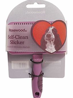 Self Cleaning Pet Grooming Brush, Small