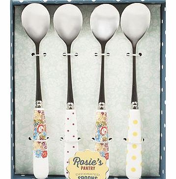 Rosie`s Pantry Decorated Spoons 4 Pack 10178887