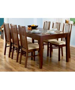 ross Dining Table and 6 Chairs