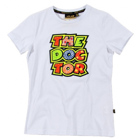 Rossi Valentino Rossi Ladies T-Shirt The Doctor Words